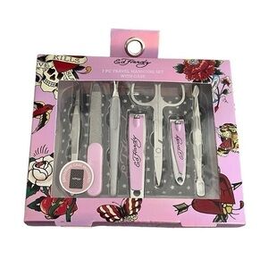 Ed Hardy 7 Piece Women’s Manicure & Pedicure Kit - NWB